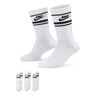 Sportswear Everyday Essential Tenisové Ponožky 3ks V Baleni-Bílá,Černá