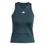 adidas Oblečenie adidas Y-Midi Sportovní Tílko Dámy-Tmavě Zelená