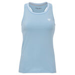 Tecnifibre P&oacute;lo Tecnifibre W. TEAM TECH TANK TOPMARINE P&oacute;lo D&aacute;my-světle modr&aacute;