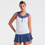 Original Penguin Oblečenie Original Penguin Colorblock Sportovní Tílko Dámy-Bílá,Modrá