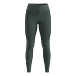 Odlo Oblečenie Odlo Zeroweight Warm Reflective Bežecké Pančuchy Dámy-Olivová