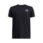 Tenisové Oblečení Under Armour Ua B Sportstyle Taped Ss-Blk
