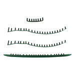 Yonex Př&iacute;slu&scaron;enstv&iacute; pro rakety Yonex Percept 100D Olive Green Sada  průchodek 