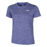 Under Armour Oblečenie Under Armour Tech Twist Tričko Dámy - modro-šedá, stříbrná