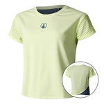 Quiet Please Oblečenie Quiet Please Perspectives Cross Tričko D&aacute;my-Limetkov&aacute;