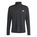 adidas Oblečenie adidas Essentials 1/4 Zip S Dlouh&yacute;m Ruk&aacute;vem Muži - Čern&aacute;