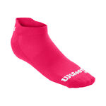 Wilson Oblečenie Wilson Kaos II No Show Tenisové ponožky Unisex - červená, bílá