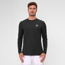 Crew Roundneck S Dlouhým Rukávem Muži-Černá