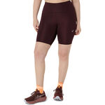 ASICS Oblečenie ASICS Road High Waist 8in Sprinter Bežecké Pančuchy Dámy - Tmavě Červená