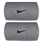 Nike Oblečenie Nike Swoosh Classic Doublewide Potítko Unisex - šedá, černá