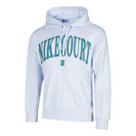 Nike Oblečenie Nike Court Dri-Fit Fleece Heritage Hoody Muži-Světle Šedá,Petrolejová