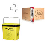 Tenisové Míče Balls Unlimited 25x Code Red 4er plus Tennis-Point Balleimer