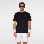 JLindeberg Oblečenie JLindeberg Ade Tričko Muži-Černá