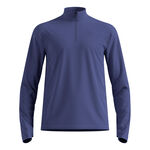 Odlo Oblečenie Odlo Essential Thermal Midlayer 1/2 Zip Bežeck&eacute; tričko Muži-modr&aacute;
