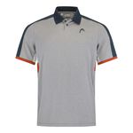 Oblečenie HEAD Polo tech padel - grey