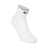 Fast Midweight Ankle Running socks Unisex - b&iacute;l&aacute;, neonově zelen&aacute;