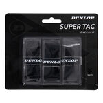 Dunlop Vrchní omotávky Dunlop  Super Tac 3ks v baleni - černá