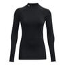 Coldgear Authentics Mockneck S Dlouhým Rukávem Dámy-Černá