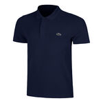 Lacoste Oblečenie Lacoste Ribbed Collar Polo P&oacute;lo Muži - modr&aacute;, b&iacute;l&aacute;