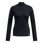 Oblečenie Under Armour Vanish CW 1/2 Zip-BLK Long-Sleeves