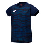 Yonex Oblečenie Yonex Crew Neck Tričko D&aacute;my-Tmavě Modr&aacute;