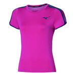 Mizuno Oblečenie Mizuno Frontier Tričko Dámy-Růžová