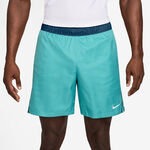 Nike Oblečenie Nike Court Victory Dri-Fit 7in Aop Šortky Muži - tyrkysová, petrolejová