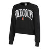 Court Phoenix Fleece Crew Heritage Mikina Dámy-Černá,Černá