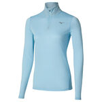 Mizuno Oblečenie Mizuno Core Impulse Half Zip Bežecké tričko Dámy-světle modrá