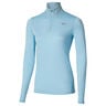 Core Impulse Half Zip Bežecké tričko Dámy-světle modrá