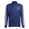 Training Essential 3 Stripes Tréninková Bunda Muži-Tmavě Modrá