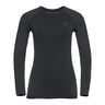 Performance Warm Eco BI Top Crew Neck S Dlouh&yacute;m Ruk&aacute;vem D&aacute;my-Čern&aacute;,Antrazitov&aacute;