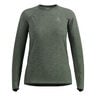 Essential Seamless Crew Neck S dlouh&yacute;m ruk&aacute;vem D&aacute;my-olivov&aacute;