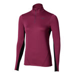 Mizuno Oblečenie Mizuno Tech Thermal Charge Half Zip Bežecké Tričko Dámy-Fialová