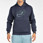 Bullpadel Oblečenie Bullpadel Boyal Hoody Muži-Modrá