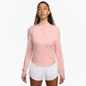 Swift Half-Zip Bežecké tričko Dámy - růžová, 