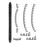 Babolat Př&iacute;slu&scaron;enstv&iacute; pro rakety Babolat Pure Aero Rafa Sada Průchodek - Tmavě Modr&aacute;