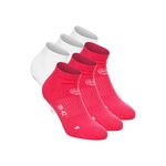Tenisové Oblečení BIDI BADU No Party XXL No Show Move Socks 6 Pack - black