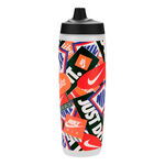 Nike +Př&iacute;slu&scaron;enstv&iacute; Nike Nike Refuel Bottle 24oz/709 Ml Graphic L&aacute;hev Na Pit&iacute;-Průhledn&yacute;,Čern&aacute;