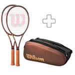 Sada Raket Wilson 2x PRO STAFF 97L V14 plus Schlägertasche