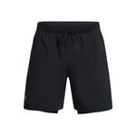 Under Armour Oblečenie Under Armour Launch 5 Inch 2-in-1 Šortky Muži-Černá
