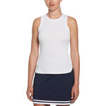 Original Penguin Oblečenie Original Penguin Rib Sportovní Tílko Dámy-Bílá