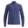 Essential Thermal Midlayer 1/2 Zip Bežecké tričko Muži - modrá, 