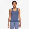 Dri-Fit Swoosh Sportovní tílko Dámy - modrá, bílá
