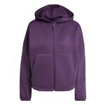 adidas Oblečenie adidas Z.N.E. Full-Zip Tréninková bunda Dámy - fialová, 