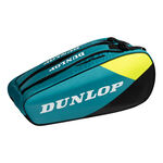 Tenisové Tašky Dunlop D TAC SX-CLUB 10RKT TEAL/BLACK/YELLOW