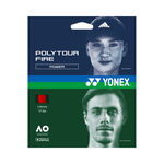 Tenisové Struny Yonex Poly Tour Fire 12m rot