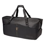 Tenisové Tašky Wilson LAVER CUP 2025 RF PRACTICE DUFFEL 6PK Black