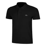Lacoste Oblečenie Lacoste Ribbed Collar Polo P&oacute;lo Muži - čern&aacute;