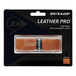 Dunlop Z&aacute;kladn&iacute; griphy Dunlop Leather Pro Replacement Grip 1ks V Balen&iacute;-Hněd&aacute;